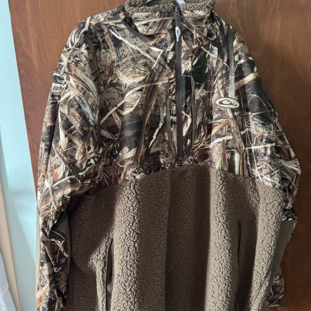 Drake Brown Jacket with Sherpa Lining